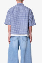 Camisa Para Usar Por Encima de Popelín - Azul