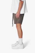 Shorts de Franela Heavy Everyday - Gris Barro