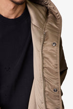 Megaparka Jacket con Capucha - Color Canela