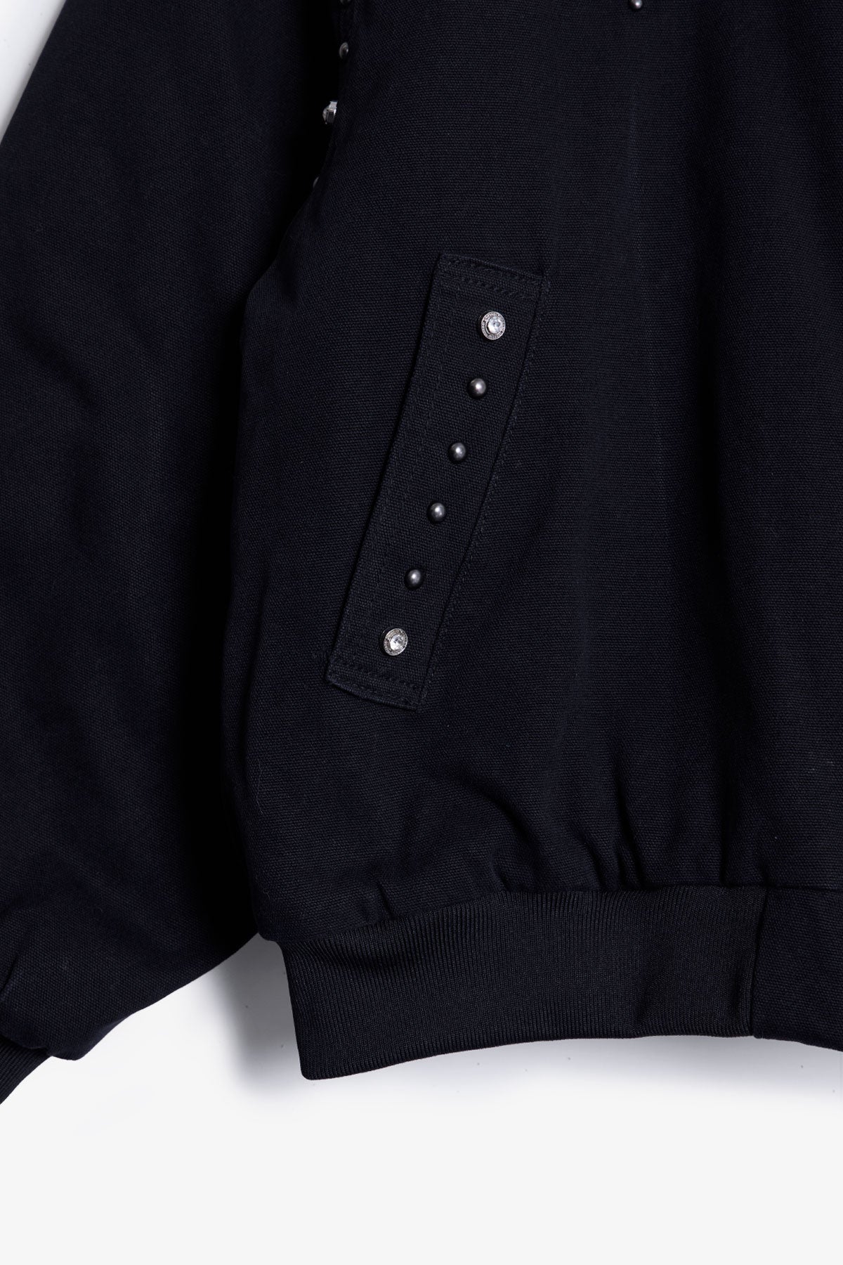 Chaqueta de Trabajo con Remaches - Negro Lavado