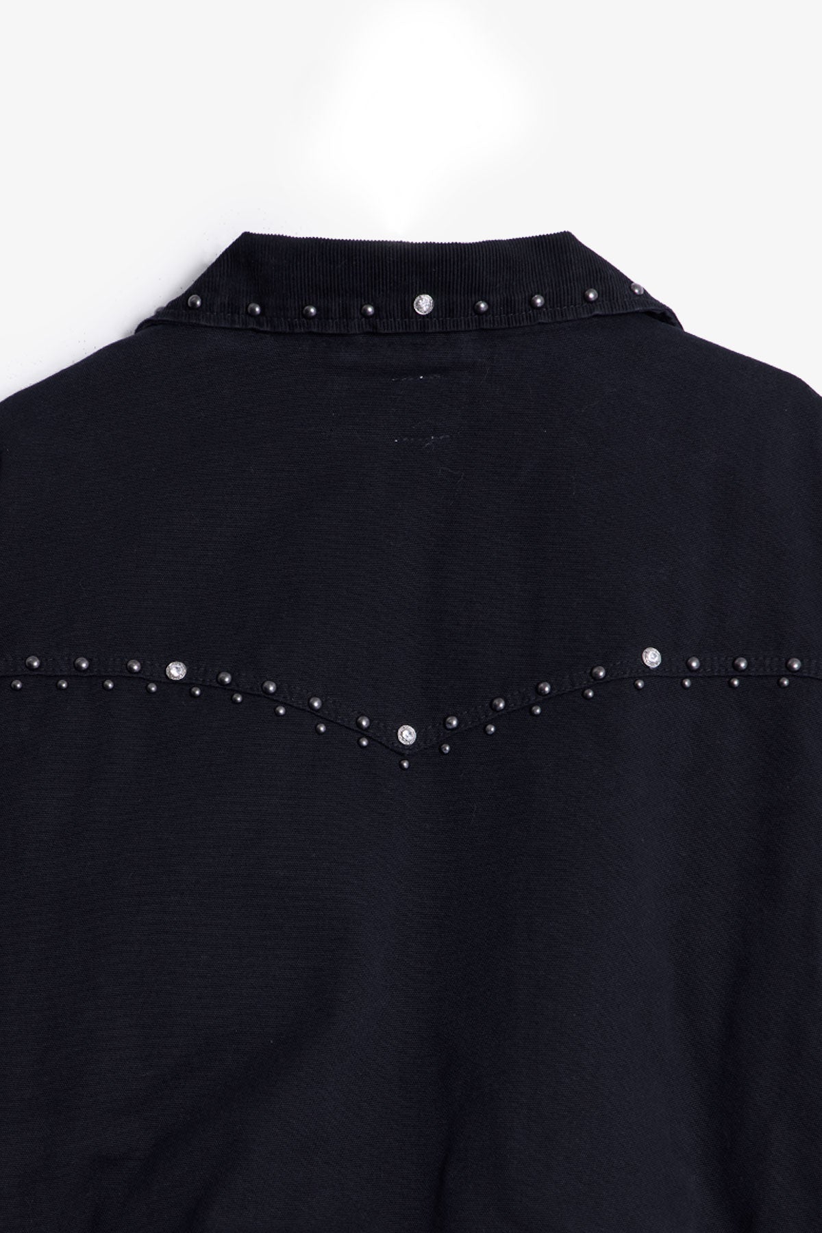 Chaqueta de Trabajo con Remaches - Negro Lavado