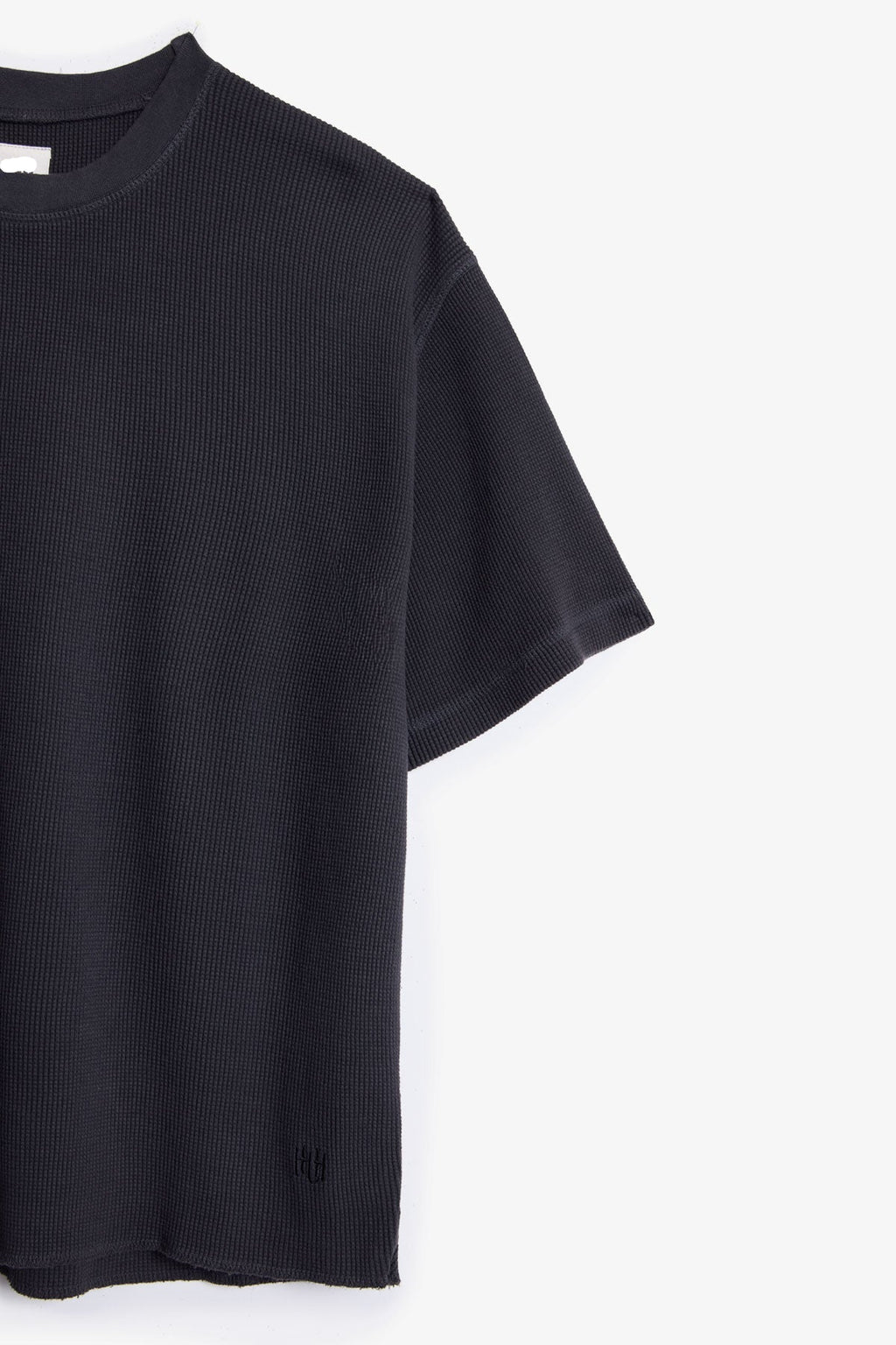 Camiseta térmica de manga corta - Negra lavada